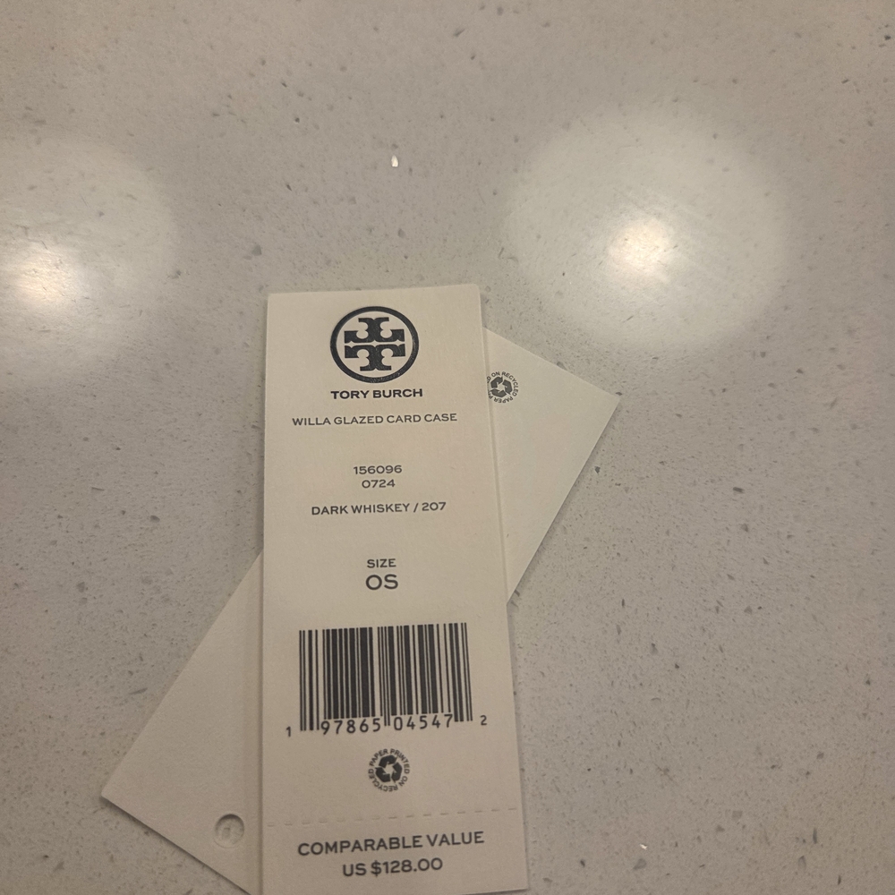 Tory Burch Tan Quilted Leather Wallet - Picture 5 of 5